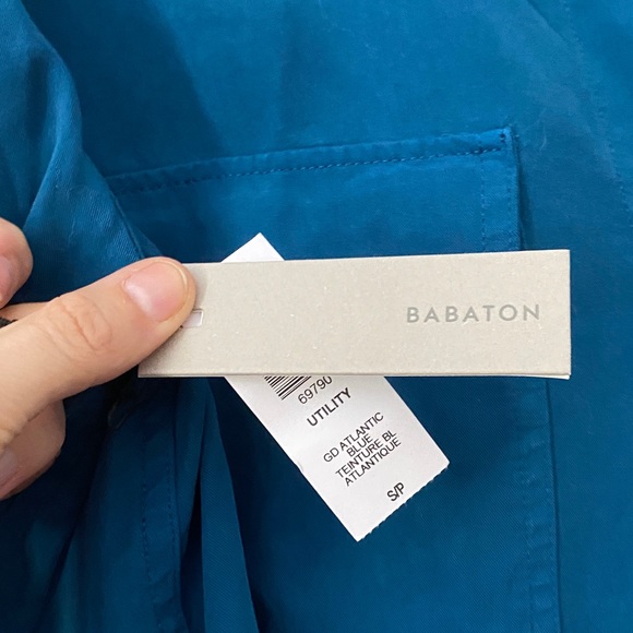 Babaton Blue Utility Button-up - Picture 3 of 3